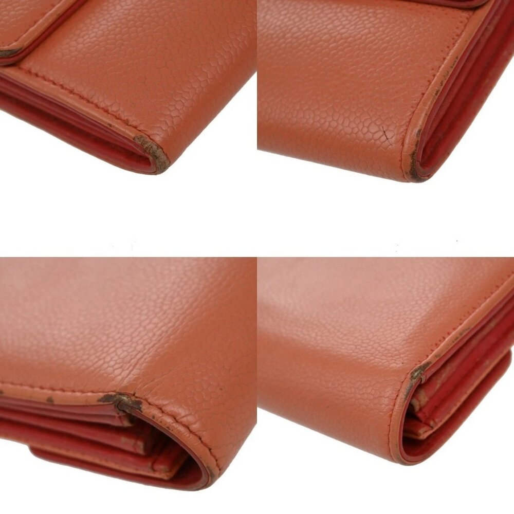 CHANEL CC Logo Long Bifold Wallet Grained Calfskin Leather Black 66EF984 - Picture 7 of 15